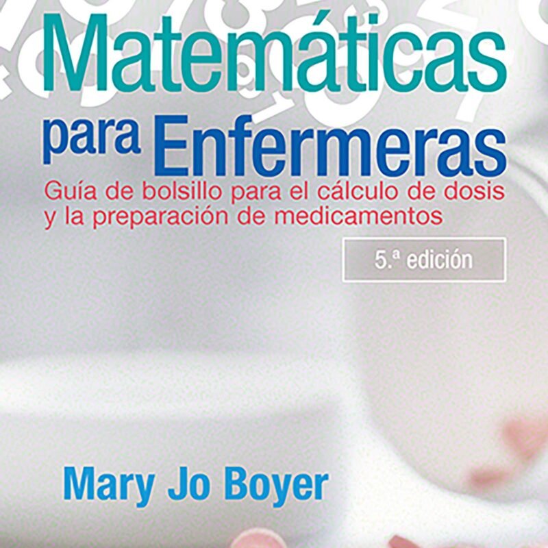 Libro -  Matemáticas para enfermeras